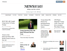 Tablet Screenshot of newswars.com
